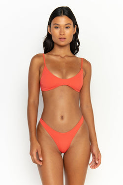 So Chic XS / Coral Thong Coral