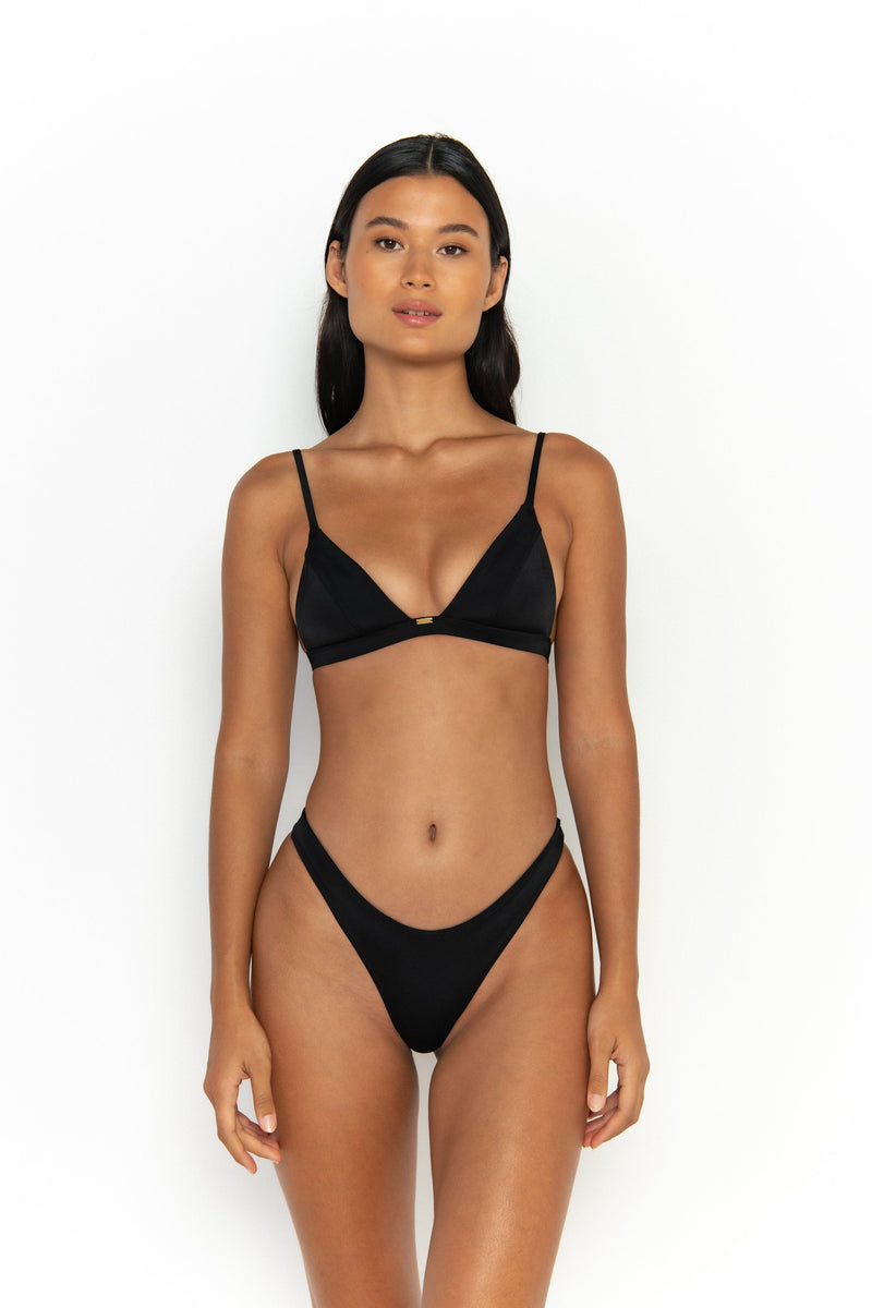 So Chic XS / Black Thong White