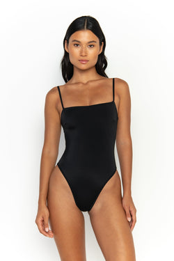 So Chic One Piece Tank Black