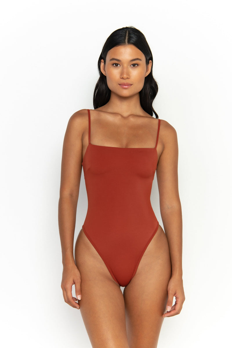 So Chic XS / Rum One Piece Tank Coral