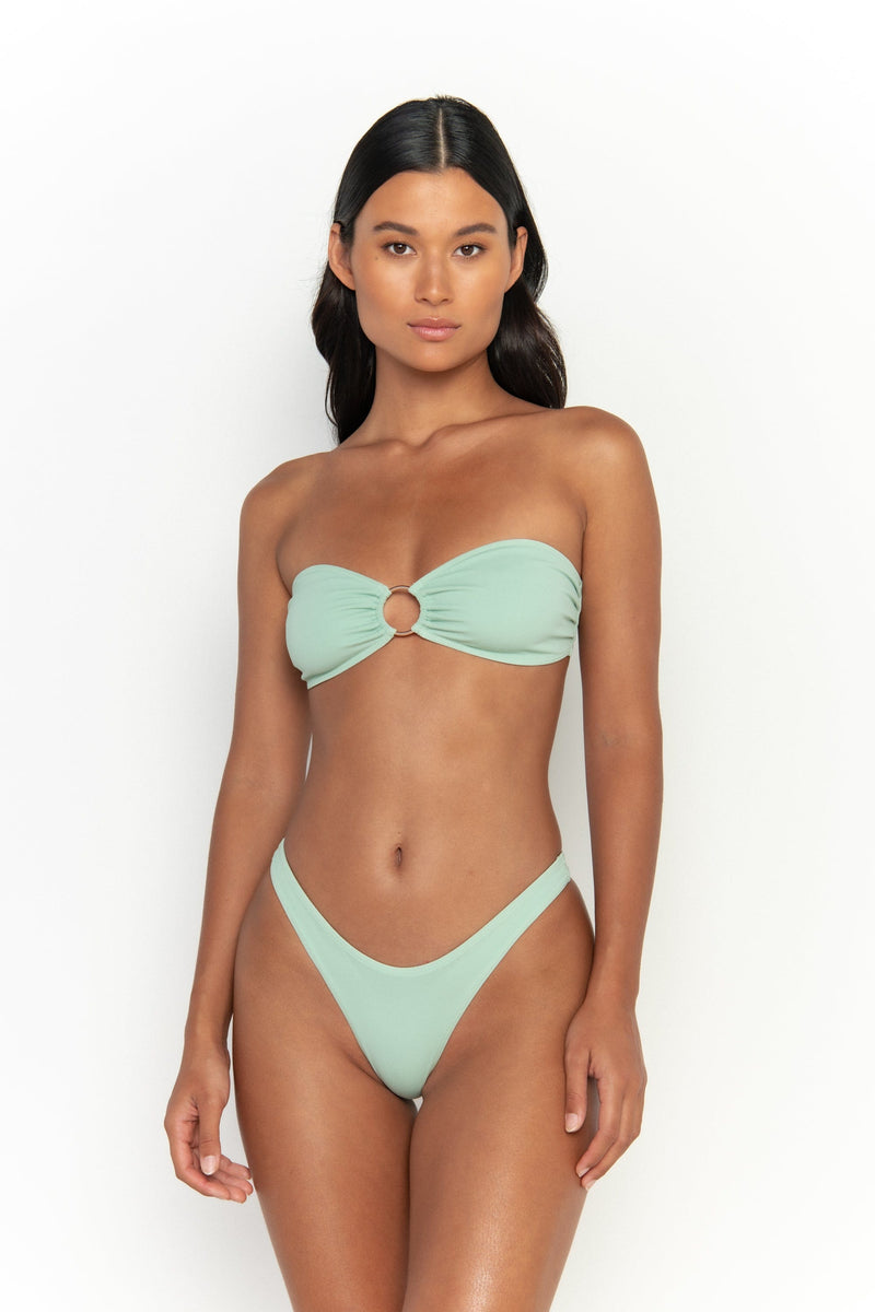 So Chic XS / Sea Foam Bandeau White