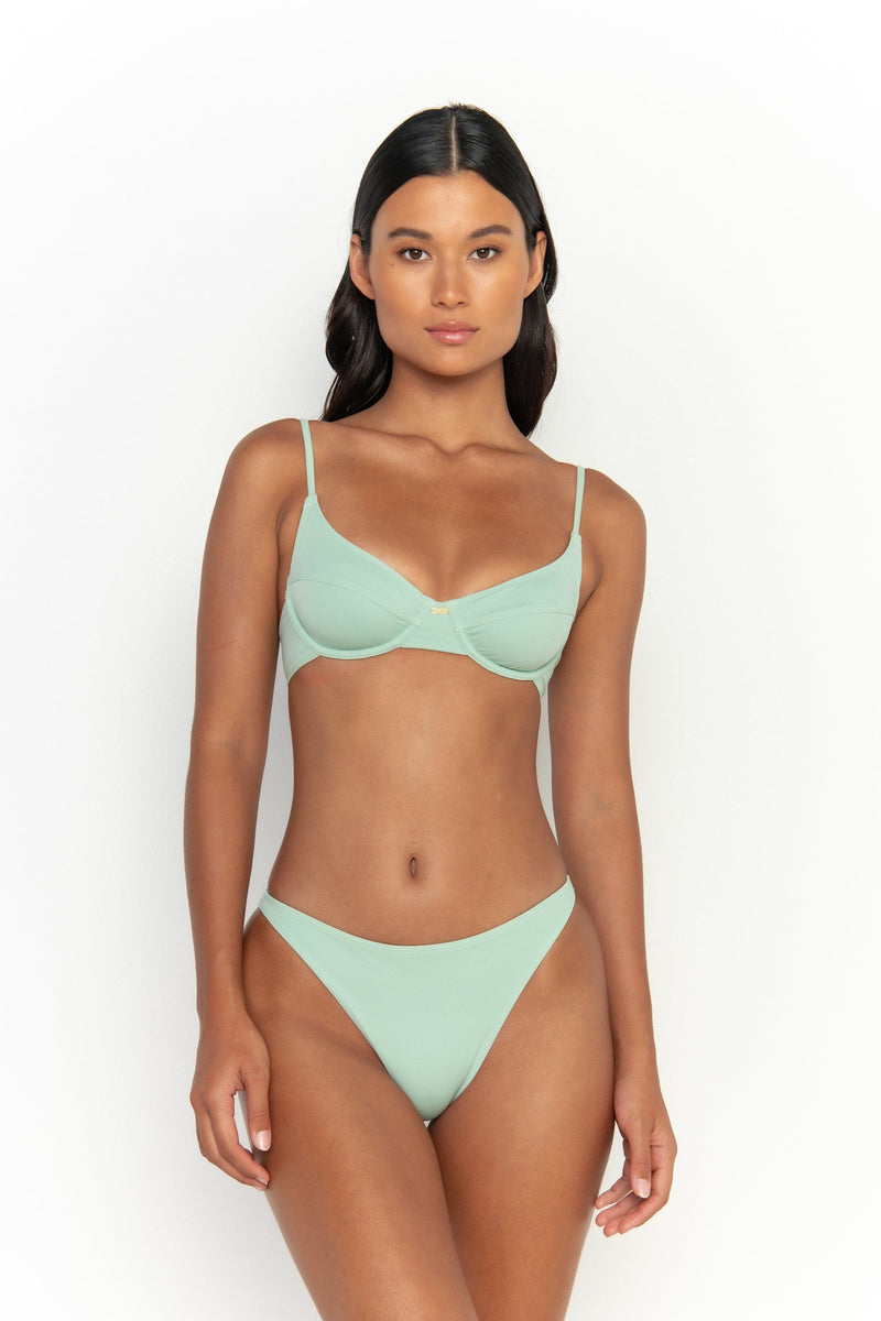 So Chic XS / Seafoam Bottom White