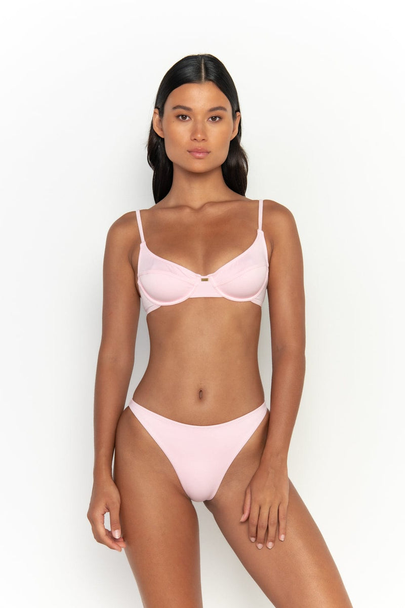 So Chic XS / Baby Pink Bottom White