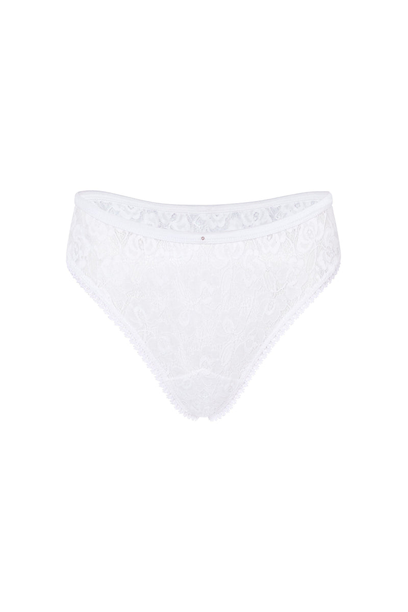 Mon Cheri XS / White Briefs Black