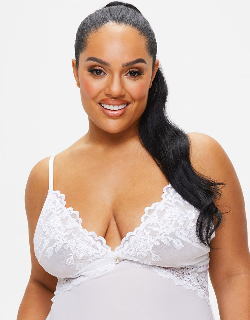 Ann Summers The Icon Chemise White