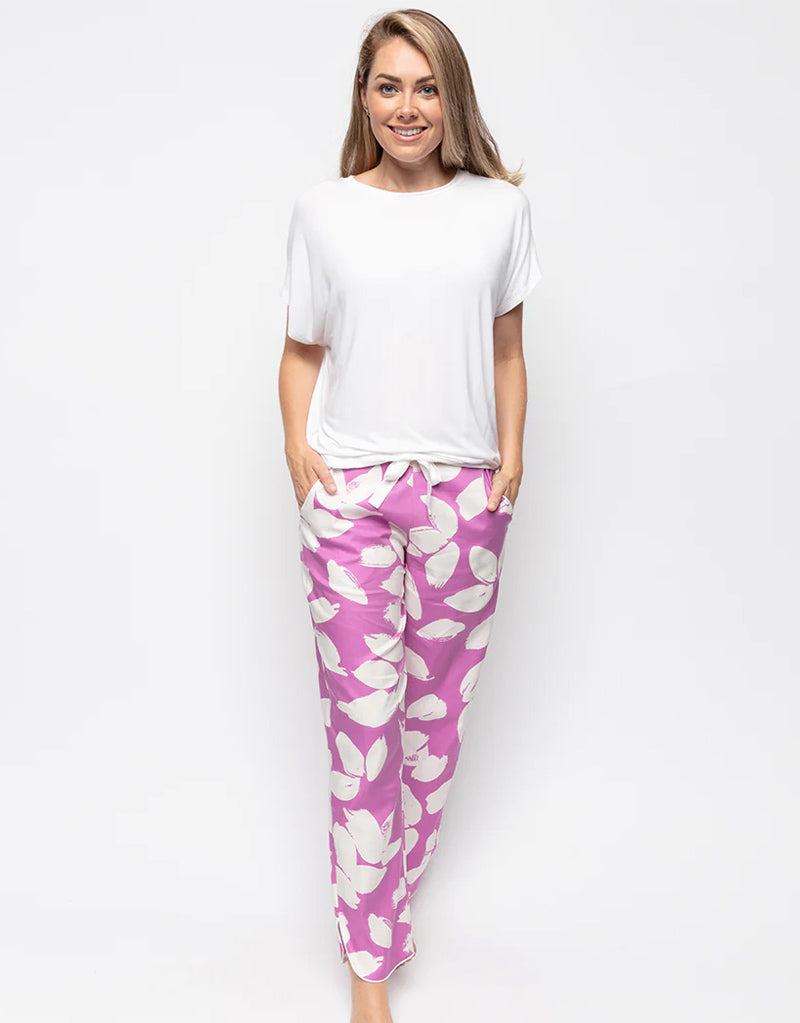 Cyberjammies Viola Slouch Pyjama Top White